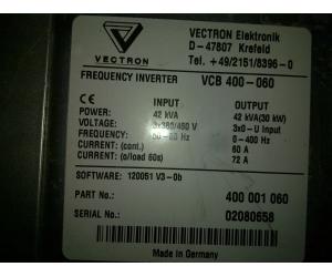 VECTRON   VCB400-060